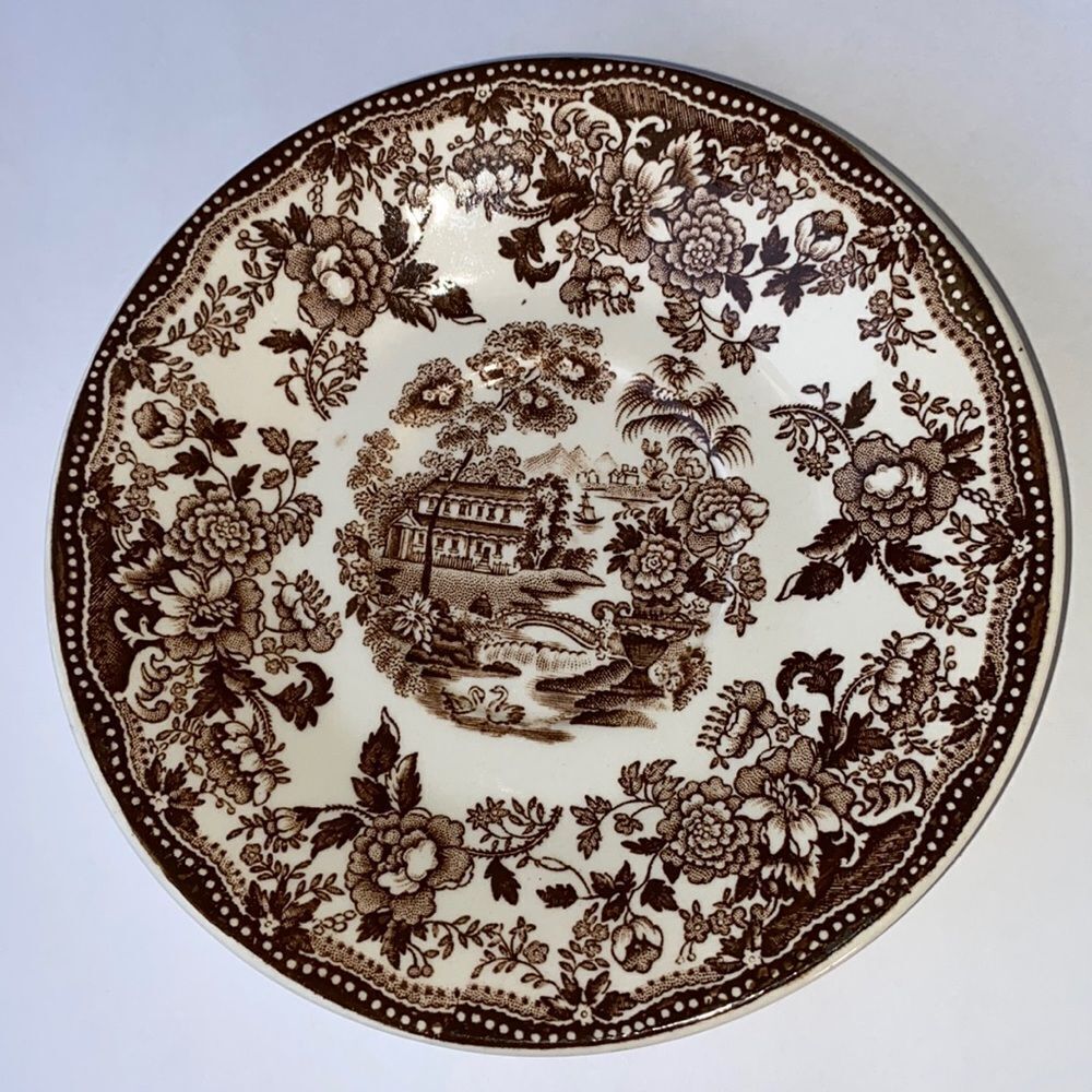 Vintage Royal Staffordshire by Clarice Cliff candy dish saucer
